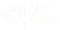 Blck Rhino Logo White